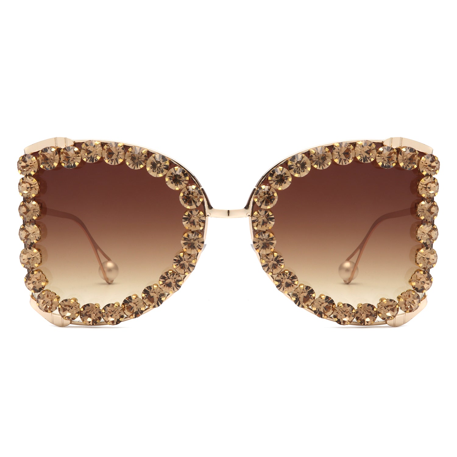 Apex - Luxury Oversized Rhinestone Butterfly Women's Sunglasses