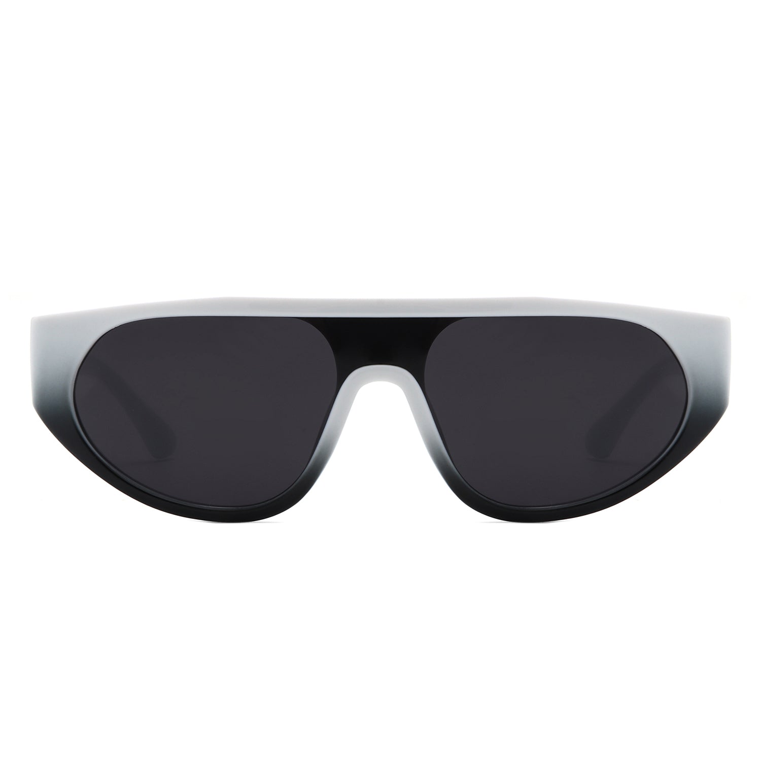 Flat top clearance reflective sunglasses