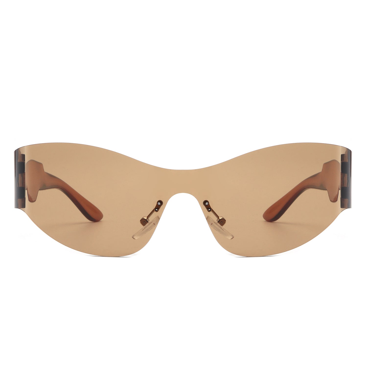 Galadriel - Futuristic Mirrored Cyberpunk Sport Sunglasses