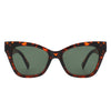 Frastyn - Irregular Oval Sporty Wrap-Around Sunglasses