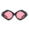 Talor - Geometric Fashion Polygon Triangle Sunglasses