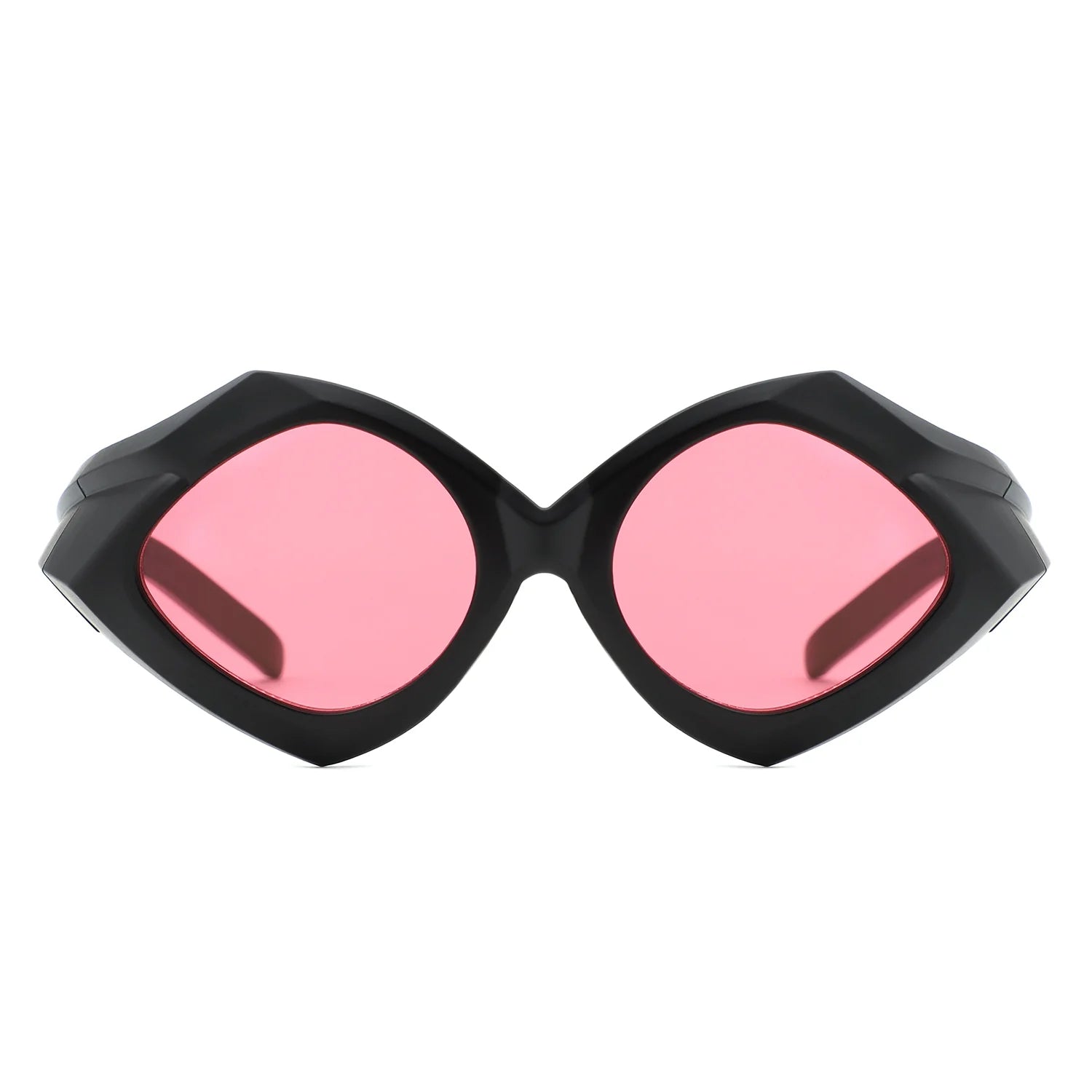 Talor - Geometric Fashion Polygon Triangle Sunglasses