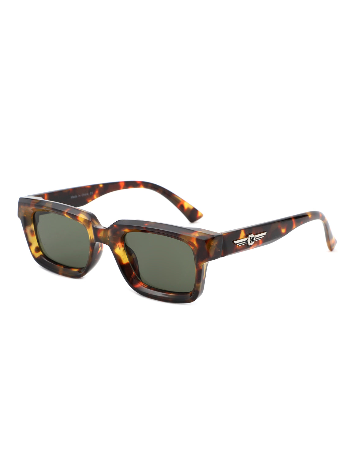 Qeclington - Cramilo  Retro Narrow Square Frame Women's Fashion Sunglasses
