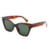 Frastyn - Irregular Oval Sporty Wrap-Around Sunglasses