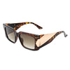 Almarion - Rectangle Chic Retro Flat Top Fashion Square Sunglasses