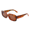 Radianty - Retro Rectangle Narrow Oval Vintage Square Fashion Sunglasses