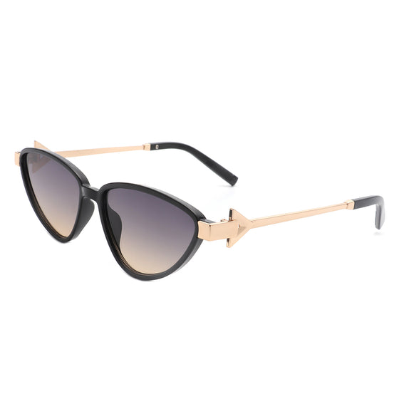 Vega - Women Triangle Retro Fashion Cat Eye Sunglasses