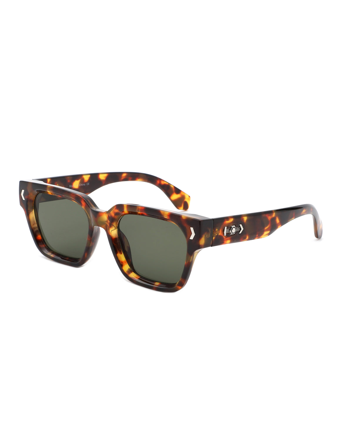 Cramilo  Retro Thick Sunglasses - Square Frame Women's Fashion Sun Glasses - UVA & UVB Protection Polycarbonate Lens Eyewear