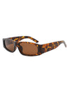Talon - Rectangle Narrow Retro Square Fashion Sunglasses