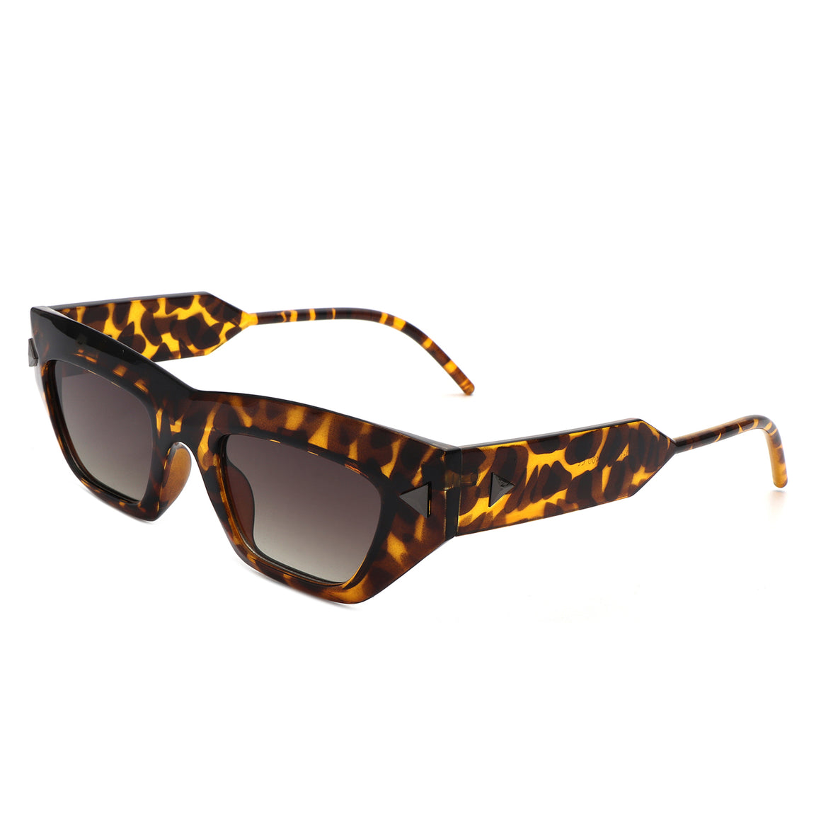 Oceanlux - Women Fashion Square Chunky Retro Chic Cat Eye Sunglasses