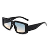 Ultronia - Rectangle Retro Fashion 90's Vintage Square Sunglasses