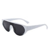 Isolde - Round Flat Top Retro Fashion Sunglasses