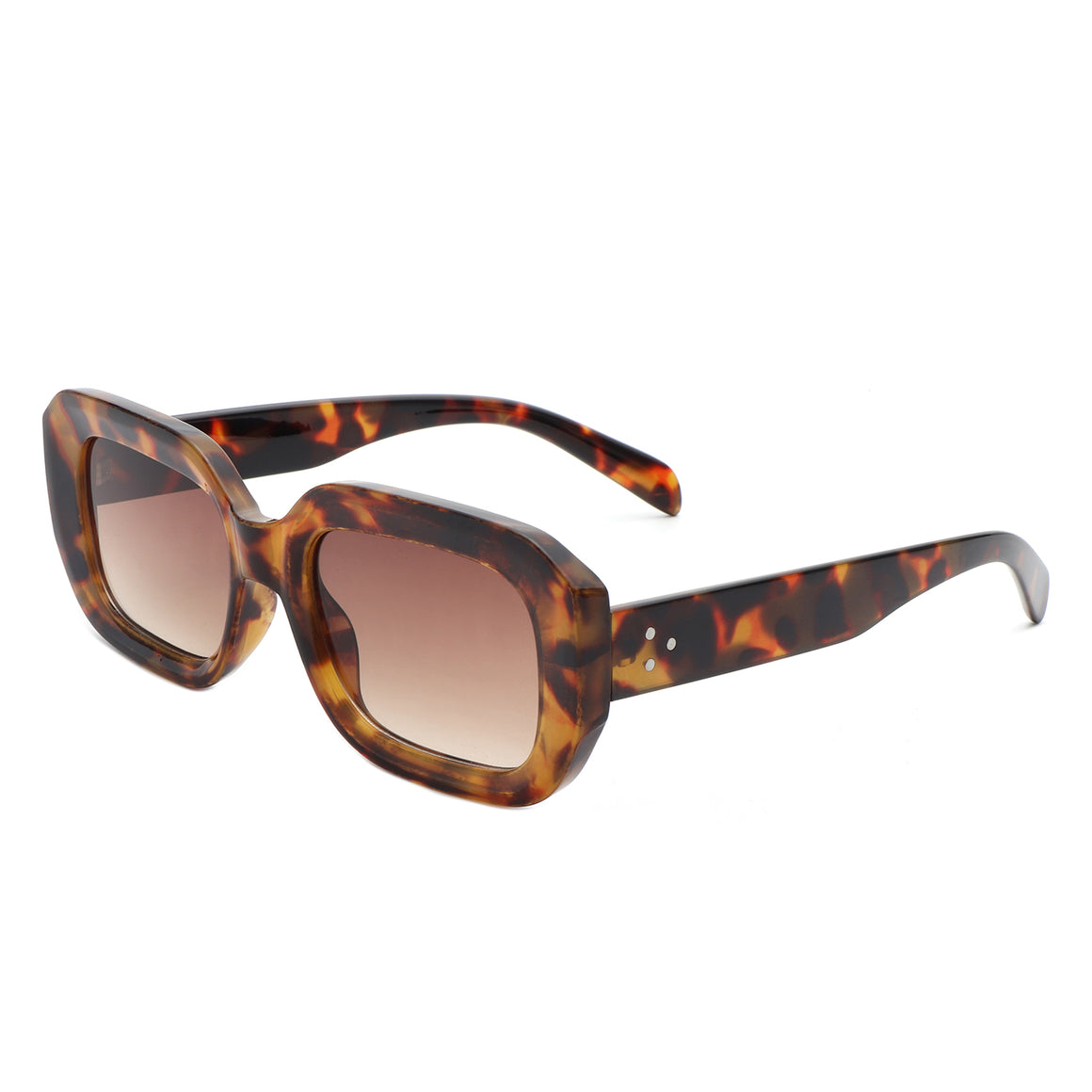 Lumicore - Square Geometric Fashion Tinted Women Sunglasses