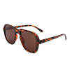 Nightime - Retro Square Fashion Aviator Vintage Style Tinted Sunglasses