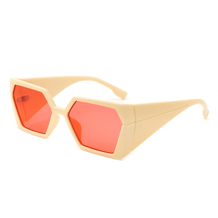 Pulse - Geometric Chunky Fashion Square Sunglass