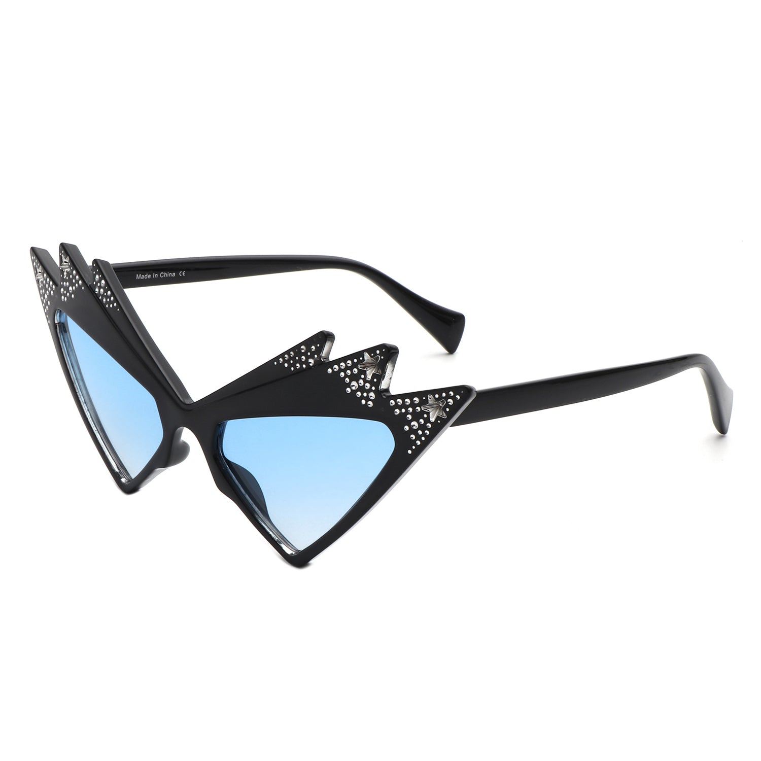 Cat eye acetate sunglasses