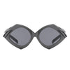 Talor - Geometric Fashion Polygon Triangle Sunglasses