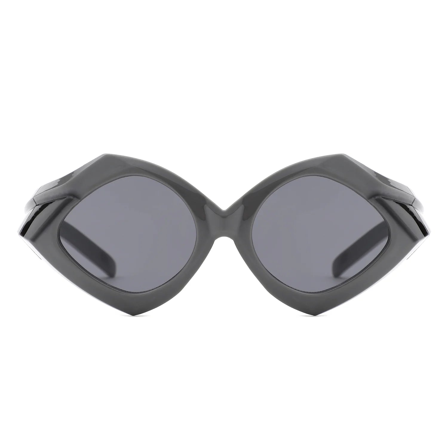 Talor - Geometric Fashion Polygon Triangle Sunglasses