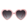 Zephyrly - Women Mod Colorful Dots Party Heart Shaped Sunglasses