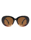 Optic - Round Oval Oversized Women's Fashion Sunglasses