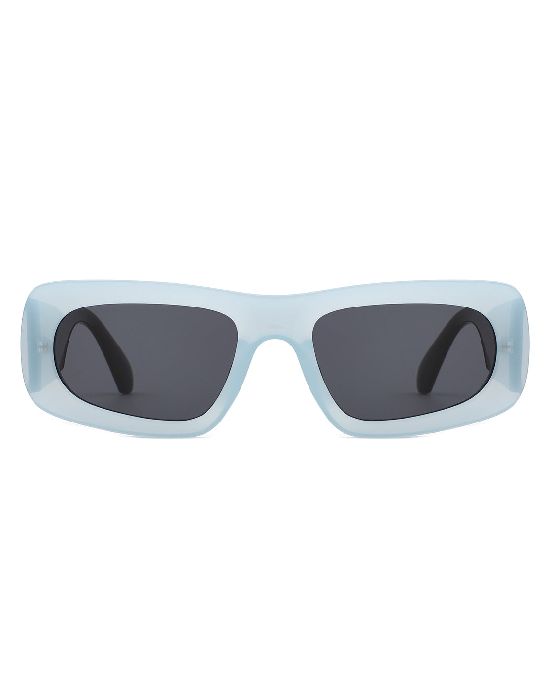 Faelon - Rectangle Retro Narrow Square Fashion Sunglasses