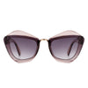 Infernia - Women Square Fashion Irregular Cat Eye Sunglasses
