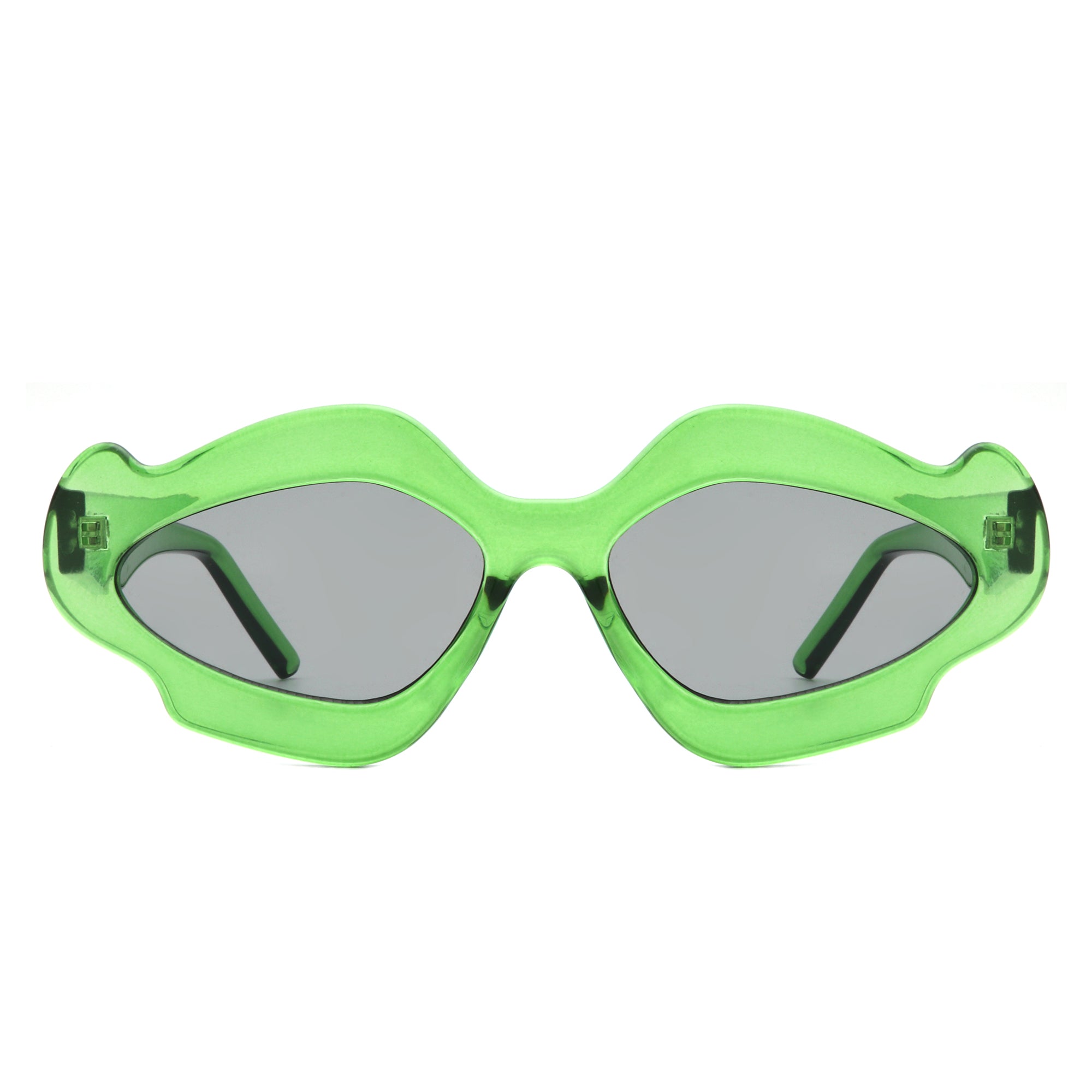 Zyrith - Geometric Wavy Designed Women's Sunglasses