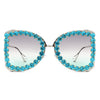 Apex - Luxury Oversized Rhinestone Butterfly Women's Sunglasses