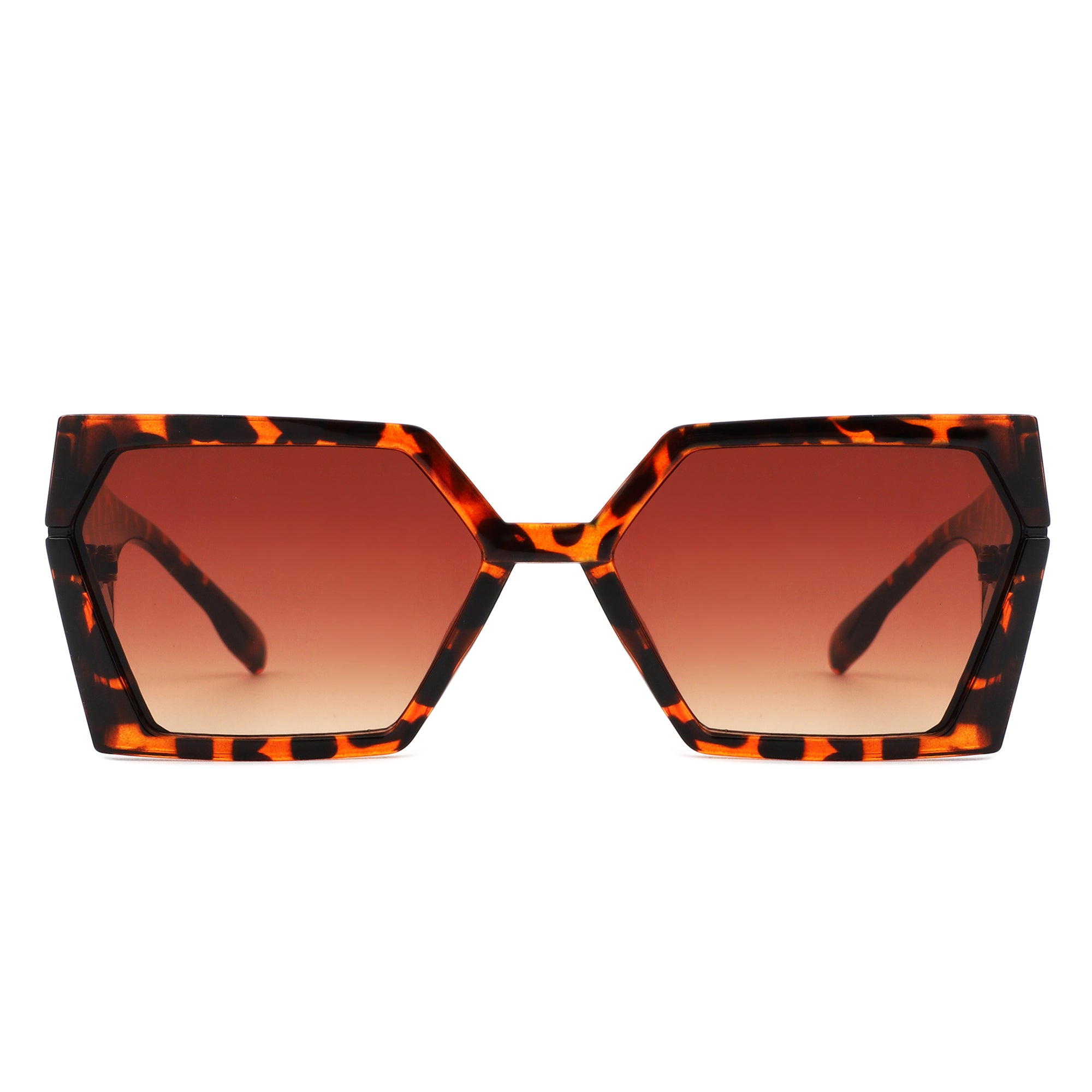 Pulse - Geometric Chunky Fashion Square Sunglass