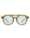 Vivid - Retro Round Brow-Bar Vintage Circle Sunglasses