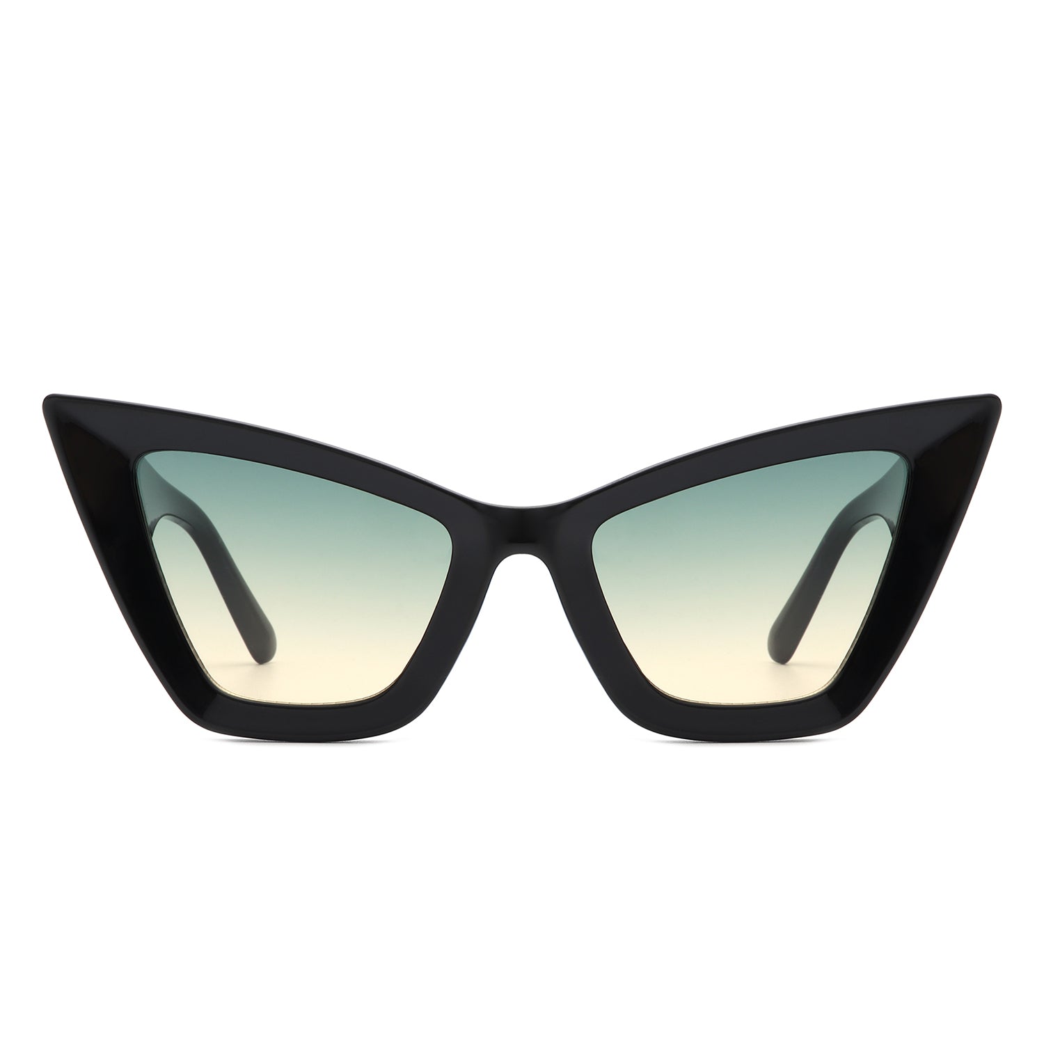 Stardaze - Retro Square High Pointed Cat Eye Sunglasses