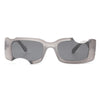 Jadetree - Rectangular Geometric Modern Cut-out Futuristic Square Sunglasses