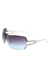 Echo - Luxury Oversized Rimless Rectangle Fashion Women's Sunglasses