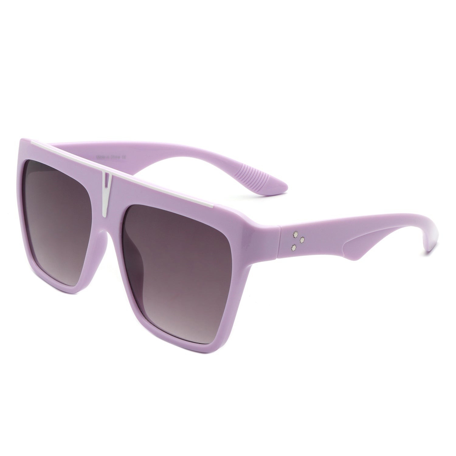 Kallias - Oversize Square Flat Top Large Fashion Women Sunglasses