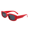Diamondy - Rectangle Narrow Retro Fashion Slim Square Sunglasses