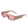 Skyrider - Retro Rectangle Narrow Square Vintage Slim Sunglasses