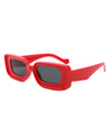 Kastieland - Chunky Narrow Rectangle Fashion Sunglasses for Women