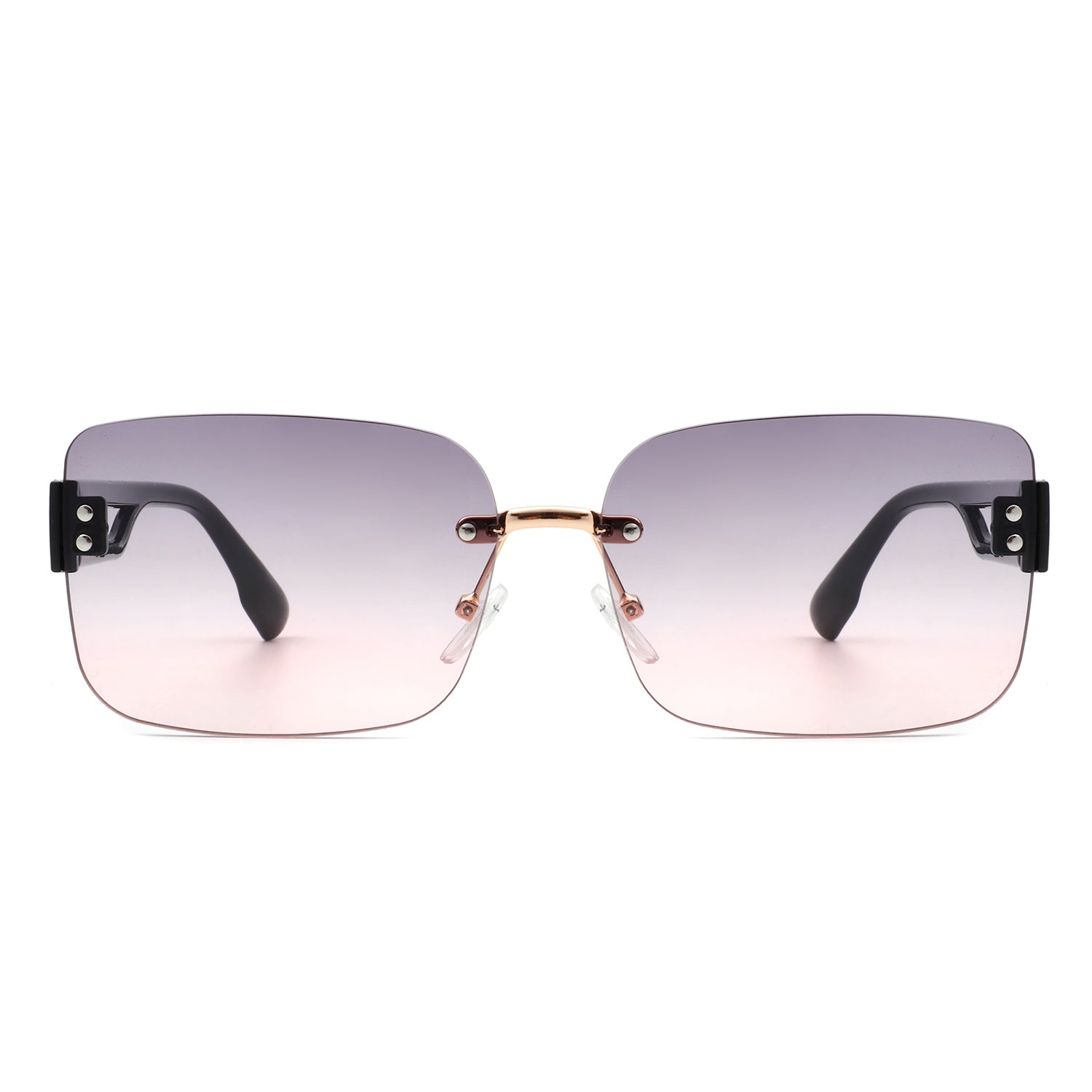 Gucci Rimless Pink Lens Ice Lolly Charms Metal Square Sunglasses | Lyst
