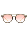 Vivid - Retro Round Brow-Bar Vintage Circle Sunglasses