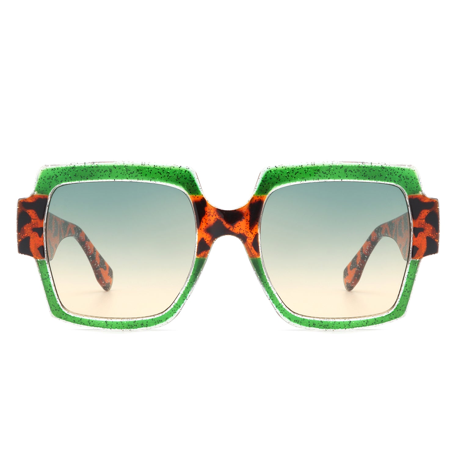 Keen - Women's Fashion Oversized Flat-Top Square Sunglasses