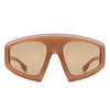 Bramble - Oversize Futuristic Square Women Fashion Sunglasses
