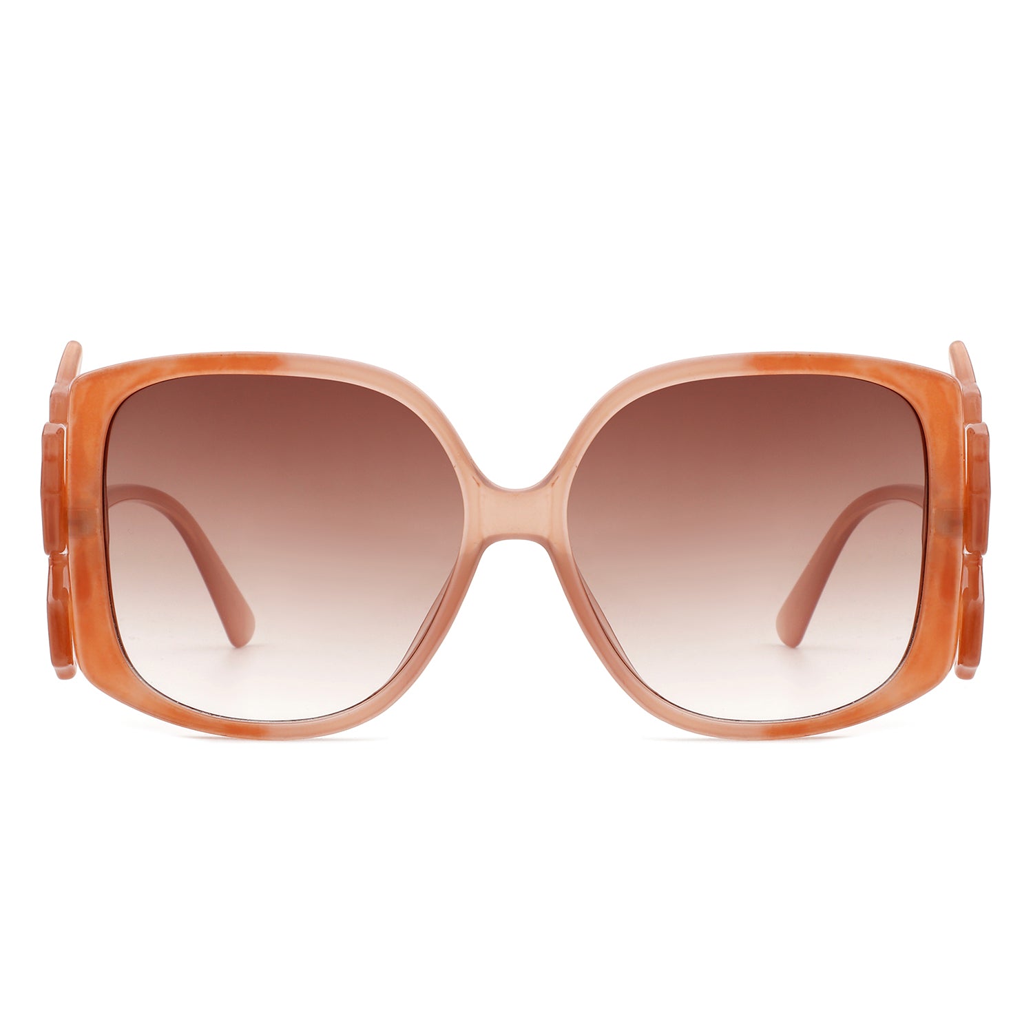 Vortexia - Oversize Irregular Frame Large Fashion Square Sunglasses