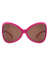 Luna - Oversize Triangle Butterfly Shape Fashion Women Sunglasses