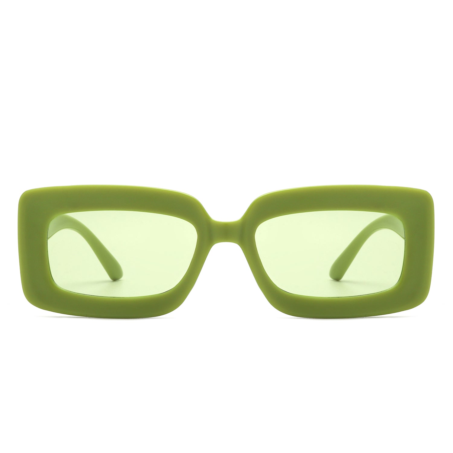Bottega Veneta Oversize Tinted Sunglasses - Green Sunglasses