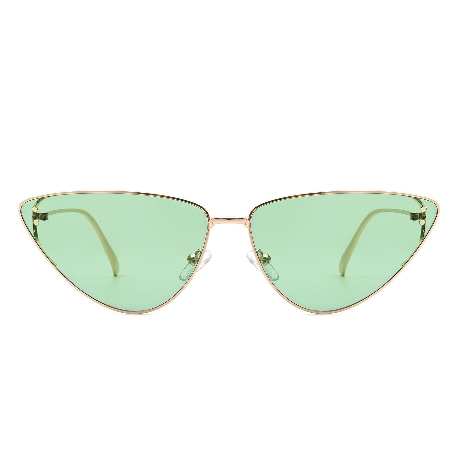 Windflow - Retro Tinted Flat Lens Fashion Cat Eye Sunglasses