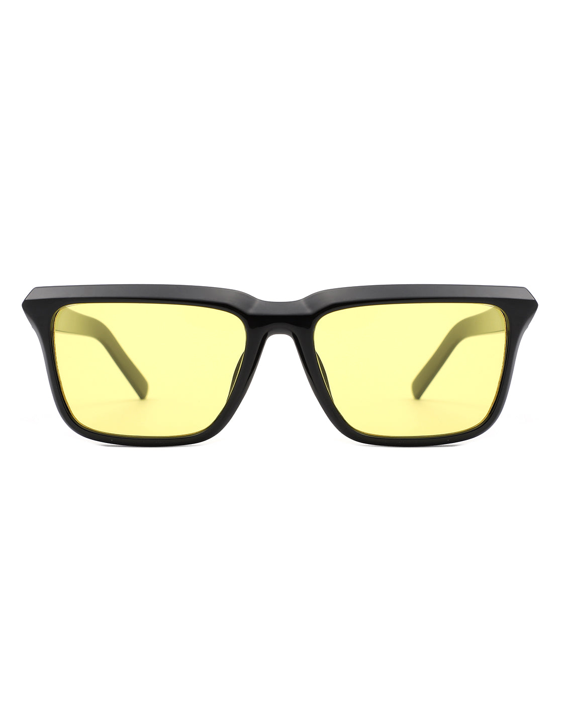 Ilyria - Retro Flat Top Square Fashion Sunglasses