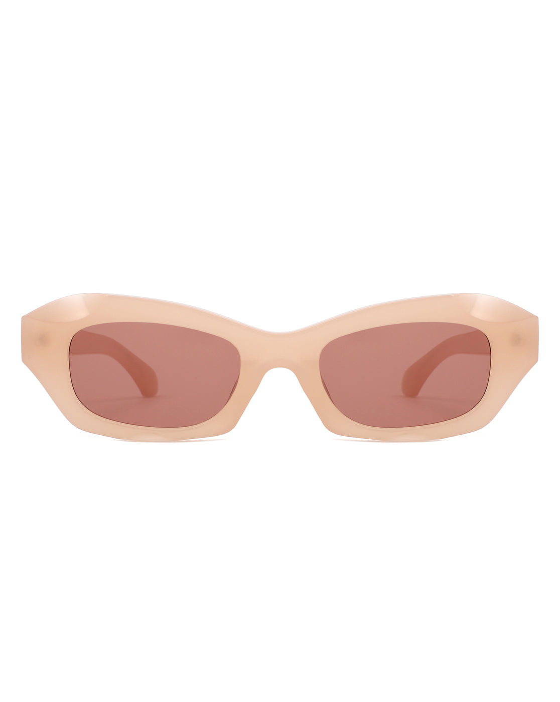 Zarael - Women's Retro Narrow Cat Eye Square Fashion Sunglasses