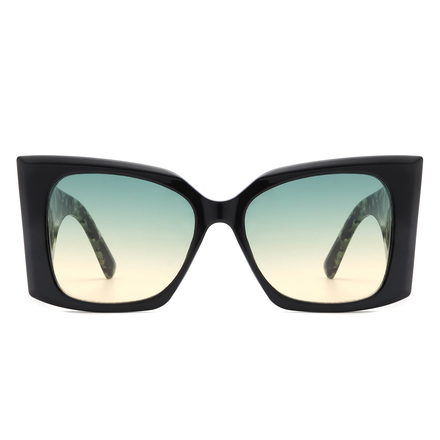 Skydusts - Oversize Square Chunky Fashion Large Women Sunglasses
