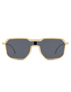 Fusion - Retro Oversized Square Geometric Fashion Sunglasses