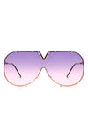 Dazzle - Oversized Luxury Aviator Sunglasses